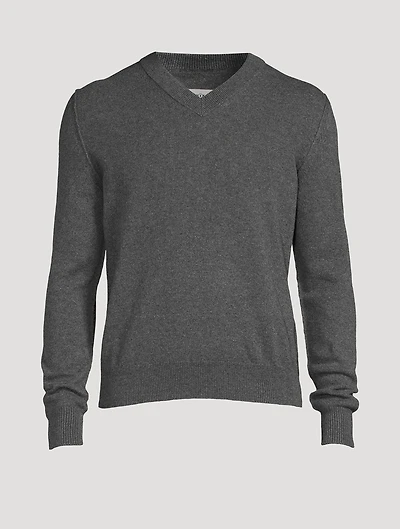 Cashmere V-Neck Sweater