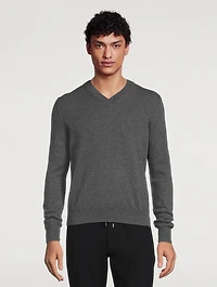 Cashmere V-Neck Sweater