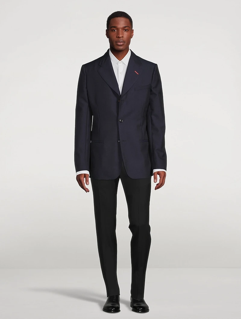 Wool And Mohair Jacket