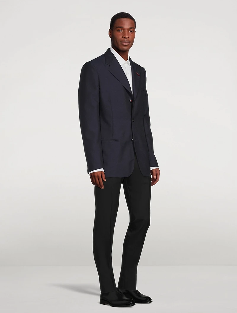 Wool And Mohair Jacket