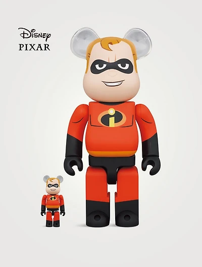 Mr. Incredible 100% & 400% Be@rbrick Set