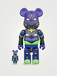 Evangelion Eva01 100% & 400% Be@rbrick Set