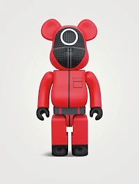 Squid Game Guard 100% & 400% Be@rbrick Set
