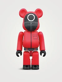 Squid Game Guard 100% & 400% Be@rbrick Set
