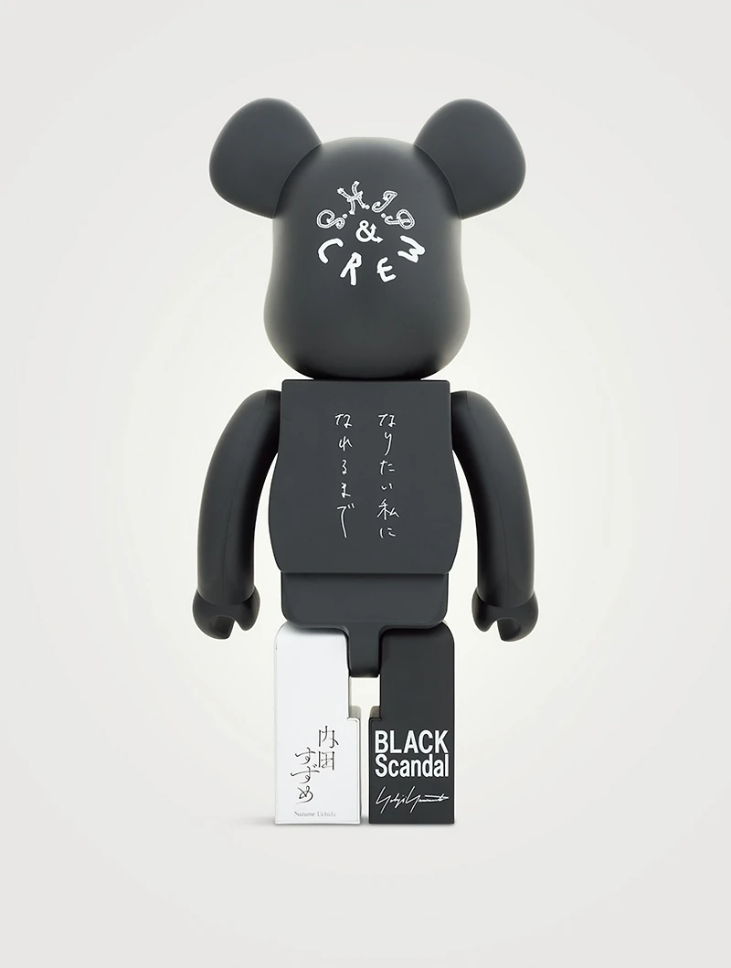 BLACK Scandal Yohji Yamamoto x Suzume Uchida x S.H.I.P & Crew "Until I Can Be The One I Want To Be" 1000% Be@rbrick
