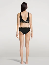 Greca Border Bralette