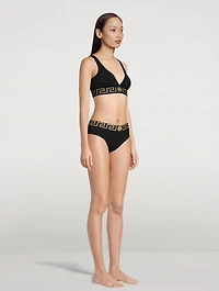 Greca Border Bralette