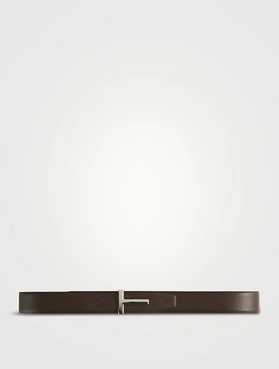 Leather T Belt