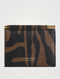 T Line Money Clip Folding Card Holder