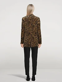 Blanchet Blazer Leopard Print