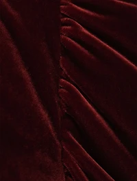 Vilsa Velvet Puffer Jacket