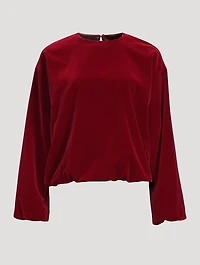 Capo Velvet Top
