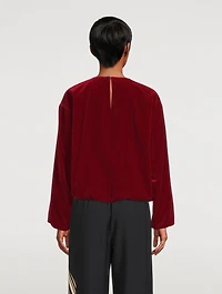 Capo Velvet Top