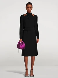 Devanya Tie-Neck Dress