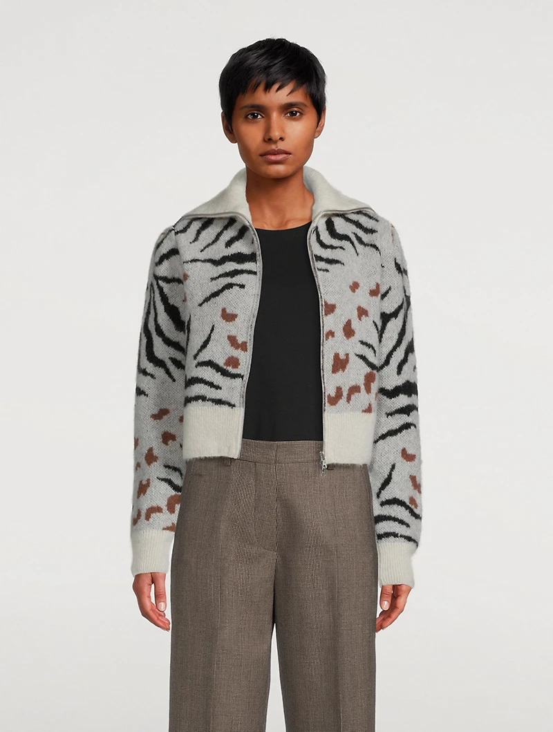 Nanouska Knit Bomber Cardigan