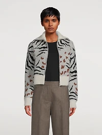 Nanouska Knit Bomber Cardigan
