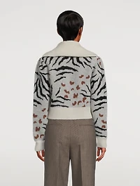 Nanouska Knit Bomber Cardigan