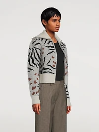 Nanouska Knit Bomber Cardigan