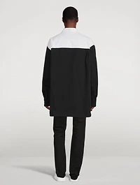 Cotton Colourblock Overshirt