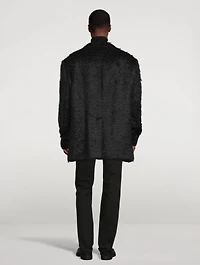 Mohair And Wool Oversized Jacket