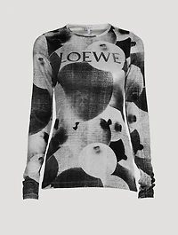 Velvet Top Balloon Print