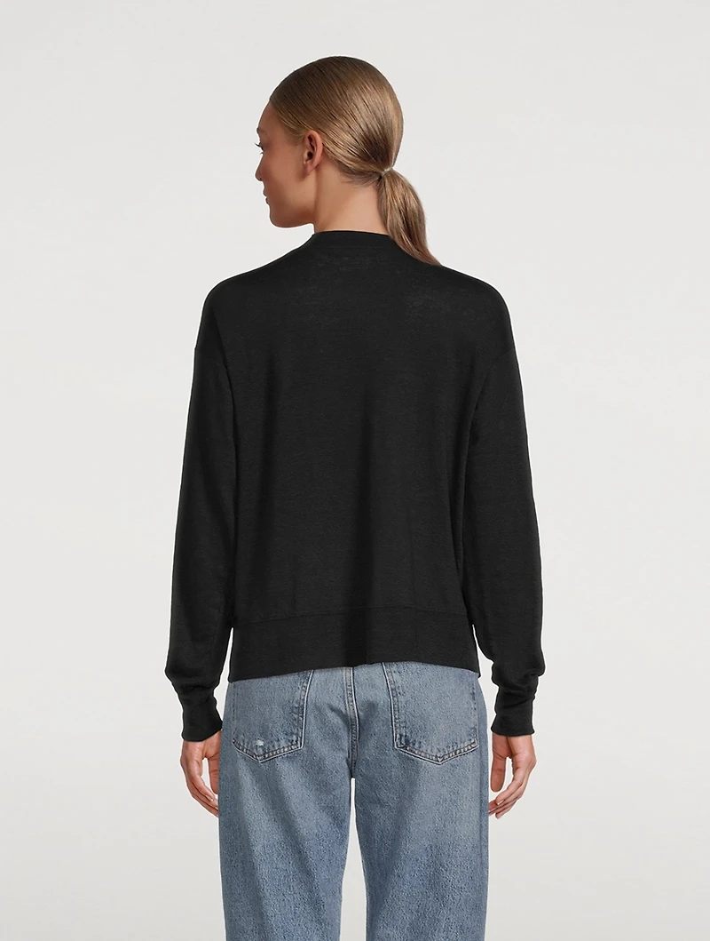 Klowia Metallic Logo Sweatshirt