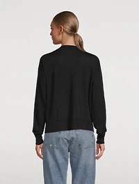 Klowia Metallic Logo Sweatshirt
