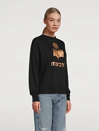 Klowia Metallic Logo Sweatshirt