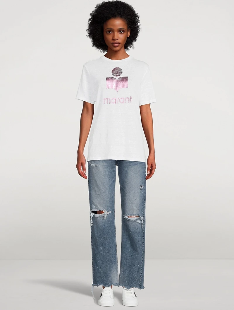 Zewel Metallic Logo T-Shirt
