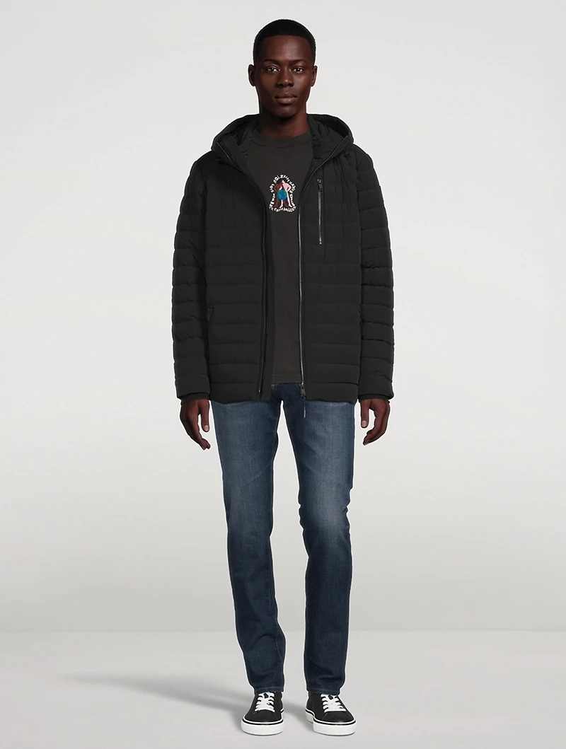 Hooper Quilted Down Jacket