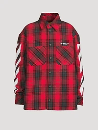 Rubber Arrow Check Flannel Shirt