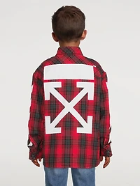 Rubber Arrow Check Flannel Shirt