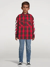 Rubber Arrow Check Flannel Shirt