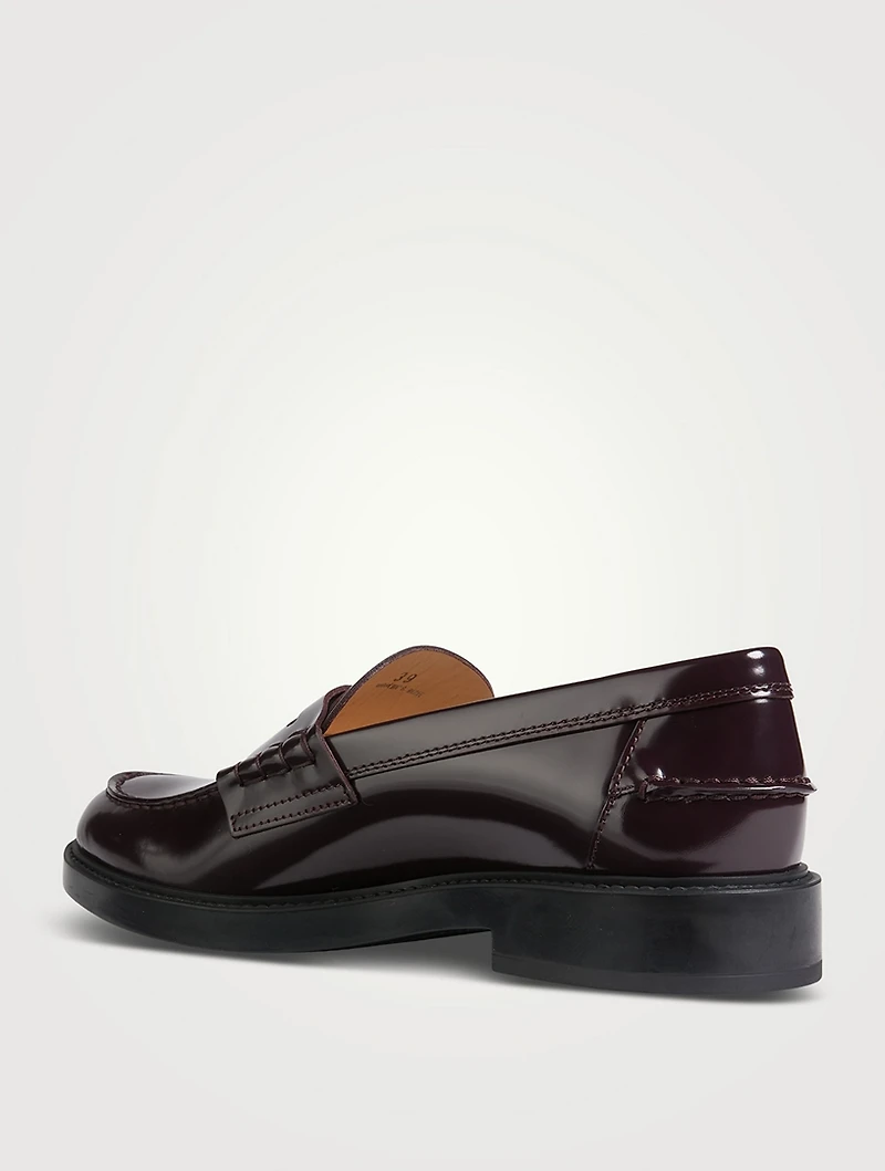 Leather Loafers