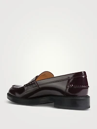 Leather Loafers