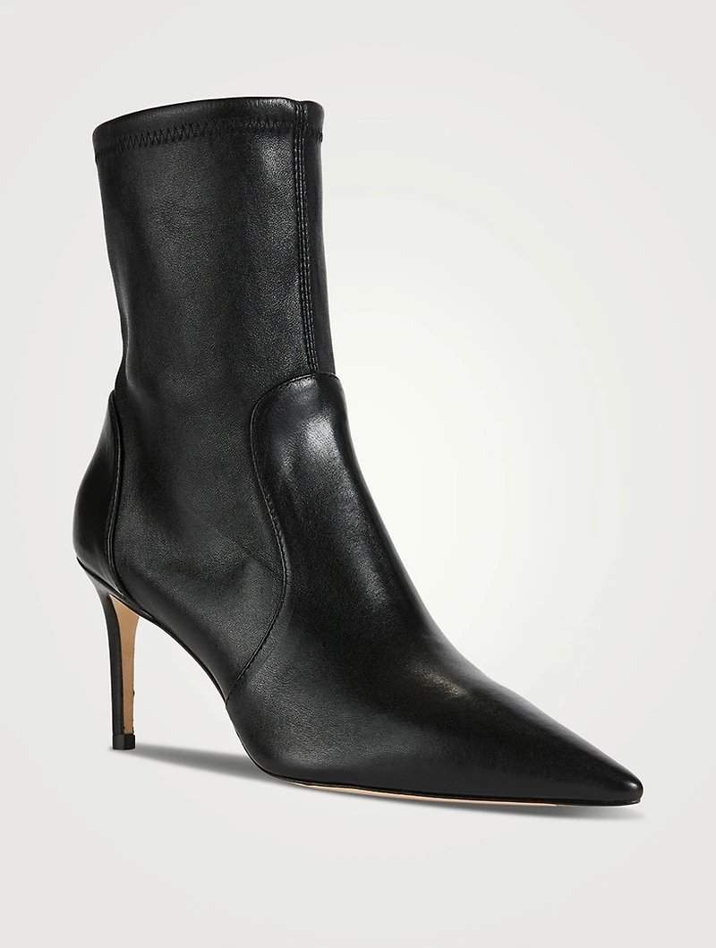 Stuart 75 Stretch Leather Booties