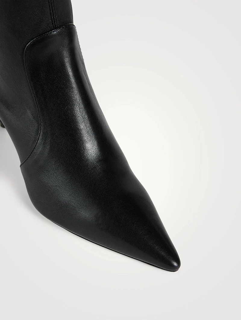 Stuart 75 Stretch Leather Booties