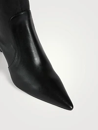 Stuart 75 Stretch Leather Booties