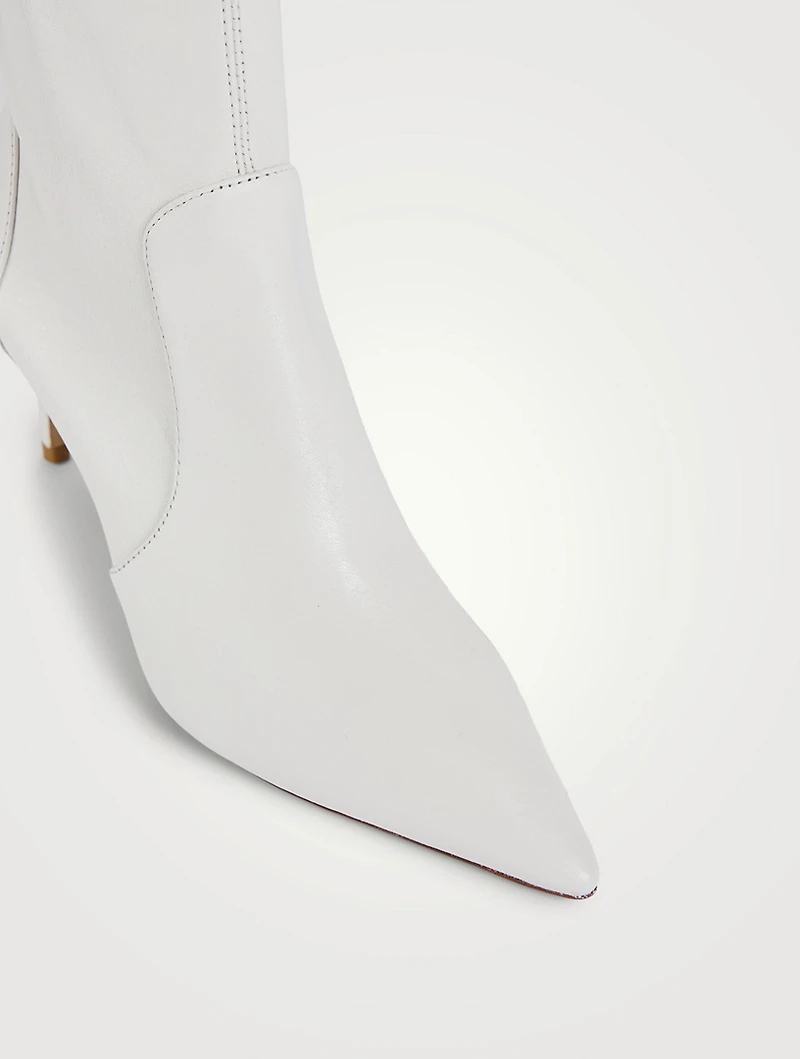 Stuart 75 Stretch Leather Booties