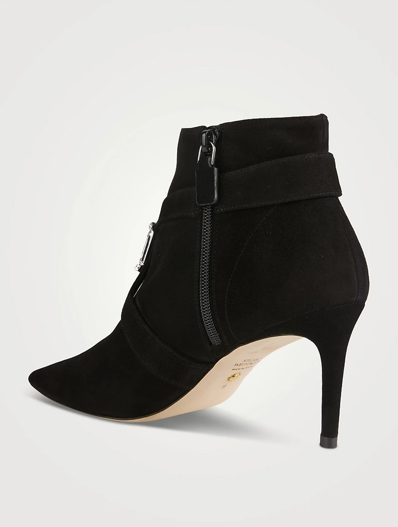 Solitaire Suede Ankle Boots