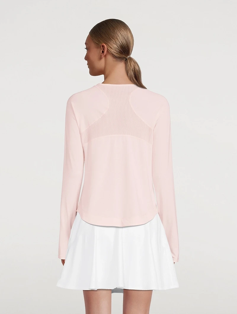 Breathe Easy Long-Sleeve Top