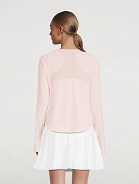 Breathe Easy Long-Sleeve Top