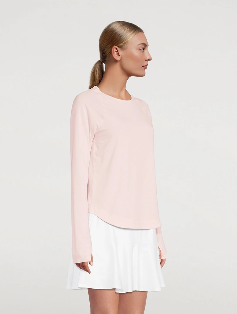 Breathe Easy Long-Sleeve Top