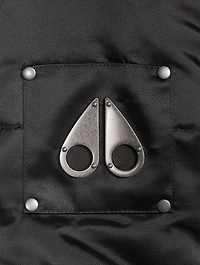 Lenox Down Bomber Jacket With Leather