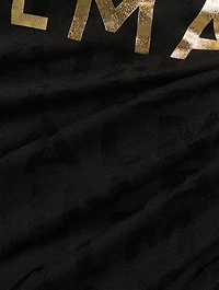 Sarong In Logo Print