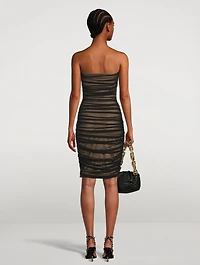 Walter Strapless Mesh Dress