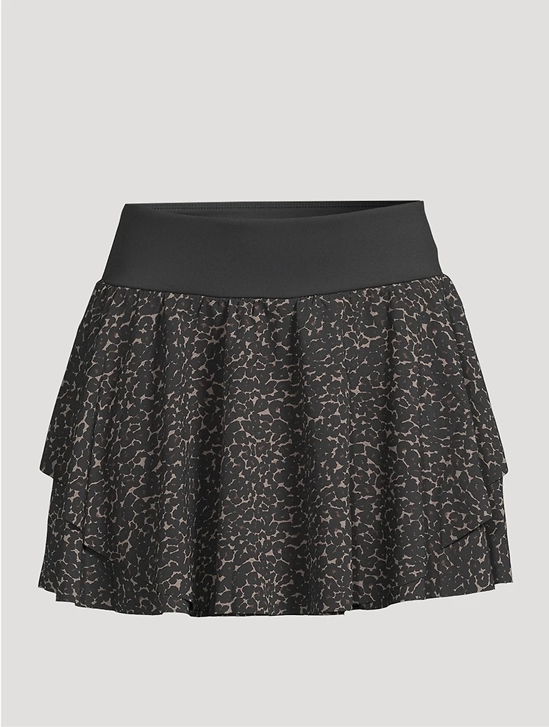 Adams Skort Leopard Print
