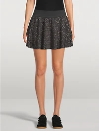 Adams Skort Leopard Print