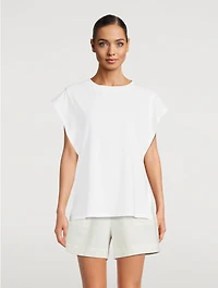 Earling Cap-Sleeve T-Shirt