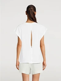 Earling Cap-Sleeve T-Shirt